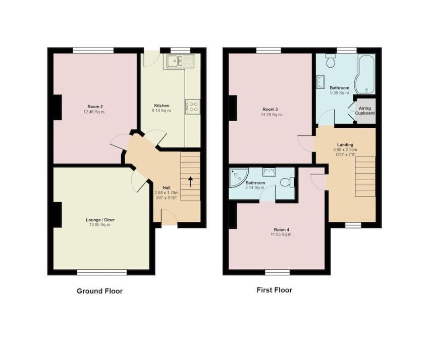 Frilsham House By Yourstays Stoke-on-Trent 外观 照片